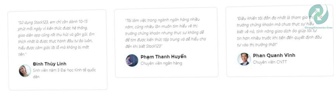 Đánh giá Stock123