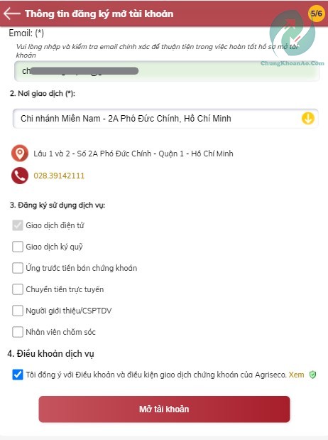 Điền thêm đầy đủ thông tin